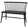 Como Dining Bench Black Como Dining Bench Black