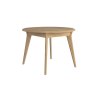 Stockholm Compact Round Extending Dining Table W105-140cm Stockholm Compact Round Extending Dining Table W105-140cm