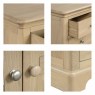 Lingwood Oak 2 Drawer Double Robe Lingwood Oak 2 Drawer Double Robe