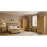 Lingwood Oak 2 Drawer Double Wardrobe Lingwood Oak 2 Drawer Double Wardrobe