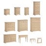 Lingwood Oak 2 Drawer Double Wardrobe Lingwood Oak 2 Drawer Double Wardrobe