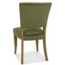 Portland Logan Rustic Oak Upholstered Chair - Cedar Velvet Portland Logan Rustic Oak Upholstered Chair - Cedar Velvet