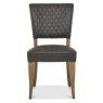 Portland Logan Rustic Oak Upholstered Chair - Old West Vintage Fabric Portland Logan Rustic Oak Upholstered Chair - Old West Vintage Fabric