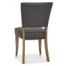 Portland Logan Rustic Oak Upholstered Chair - Old West Vintage Fabric Portland Logan Rustic Oak Upholstered Chair - Old West Vintage Fabric