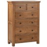 Dallow rustic 2 + 4 Chest Dallow rustic 2 + 4 Chest