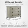 Willis & Gambier 3 Drawer Chest Willis & Gambier 3 Drawer Chest