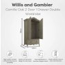 Willis & Gambier 2 Door 1 Drawer Wardrobe Willis & Gambier 2 Door 1 Drawer Wardrobe