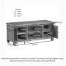 Dallow Rustic Large TV Unit Dallow Rustic Large TV Unit
