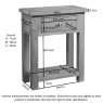 Dallow Rustic 1 Drawer Console Table Dallow Rustic 1 Drawer Console Table