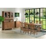 Dallow Rustic Drop Lead Dining Table Dallow Rustic Drop Lead Dining Table