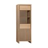 MaxFurn Levanzo Glazed Cabinet (1 Glazed Door / 1 Door) MaxFurn Levanzo Glazed Cabinet (1 Glazed Door / 1 Door)