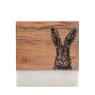 Hare Coaster White Marble Set of 4 Hare Coaster White Marble Set of 4