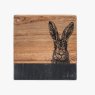 Hare Coaster Black Marble Set of 4 Hare Coaster Black Marble Set of 4