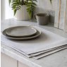 Woven Striped Placemat - Grey (Pack of 4) Woven Striped Placemat - Grey (Pack of 4)
