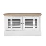 Hill & Hunter New England Corner 2 Glazed Door TV Unit Hill & Hunter New England Corner 2 Glazed Door TV Unit