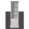 Hill & Hunter New England Narrow Half Panelled Bookcase Hill & Hunter New England Narrow Half Panelled Bookcase