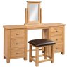 Dallow Oak Single Vanity Mirror Dallow Oak Single Vanity Mirror