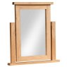 Dallow Oak Single Vanity Mirror Dallow Oak Single Vanity Mirror