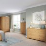 Dallow Oak Double Wardrobe with 2 Drawers Dallow Oak Double Wardrobe with 2 Drawers