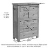 Dallow Oak 2 + 4 Chest Dallow Oak 2 + 4 Chest