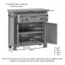 Dallow Oak Compact Sideboard Dallow Oak Compact Sideboard
