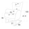 Fama Kylian Swivel Chair Fama Kylian Swivel Chair