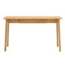 Madrid 1 Drawer Desk - Oak Madrid 1 Drawer Desk - Oak