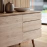 Madrid 2 Door 3 Drawer Sideboard - Oak Madrid 2 Door 3 Drawer Sideboard - Oak