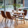 Madrid Oval Dining Table - Oak Madrid Oval Dining Table - Oak