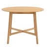 Madrid Round Dining Table - Oak Madrid Round Dining Table - Oak
