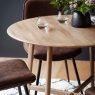 Madrid Round Dining Table - Oak Madrid Round Dining Table - Oak