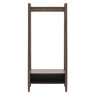 Hatfield Open Wardrobe - Smoked Oak Hatfield Open Wardrobe - Smoked Oak