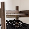 Hatfield Open Wardrobe - Smoked Oak Hatfield Open Wardrobe - Smoked Oak