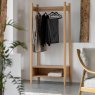 Hatfield Open Wardrobe - Natural Oak Hatfield Open Wardrobe - Natural Oak