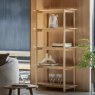 Hatfield Open Display - Natural Oak Hatfield Open Display - Natural Oak