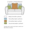 Monarch 2 Seater Sofa Bed Monarch 2 Seater Sofa Bed