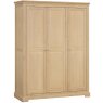 Lingwood Oak Triple Wardrobe Lingwood Oak Triple Wardrobe