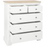 Lingwood Painted White 2 Over 3 Chest Lingwood Painted White 2 Over 3 Chest