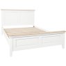 Lingwood Painted White Double 4’6 Panelled Bed Frame Lingwood Painted White Double 4’6 Panelled Bed Frame