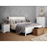 Lingwood Painted White Double 4’6 Panelled Bed Frame Lingwood Painted White Double 4’6 Panelled Bed Frame