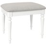 Lingwood Painted White Dressing Table Stool Lingwood Painted White Dressing Table Stool