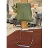 Cali Bar Chair Olive With Brushed Legs (WAS: £165 / NOW: £99) Cali Bar Chair Olive With Brushed Legs (WAS: £165 / NOW: £99)