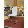 Vida Dining Chair White PU (Was: £140 / Now £49) Vida Dining Chair White PU (Was: £140 / Now £49)
