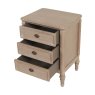 Willow 3 Drawer Bedside – Timber Wash Willow 3 Drawer Bedside – Timber Wash