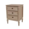Willow 3 Drawer Bedside – Timber Wash Willow 3 Drawer Bedside – Timber Wash
