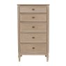 Willow 5 Drawer Tall Boy – Timber Wash Willow 5 Drawer Tall Boy – Timber Wash