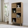 Brixton Rustic Oak Display Cabinet Brixton Rustic Oak Display Cabinet