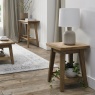 Brixton Rustic Oak Lamp Table Brixton Rustic Oak Lamp Table