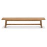 Brixton Rustic Oak Large Bench Brixton Rustic Oak Large Bench