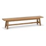 Brixton Rustic Oak Large Bench Brixton Rustic Oak Large Bench